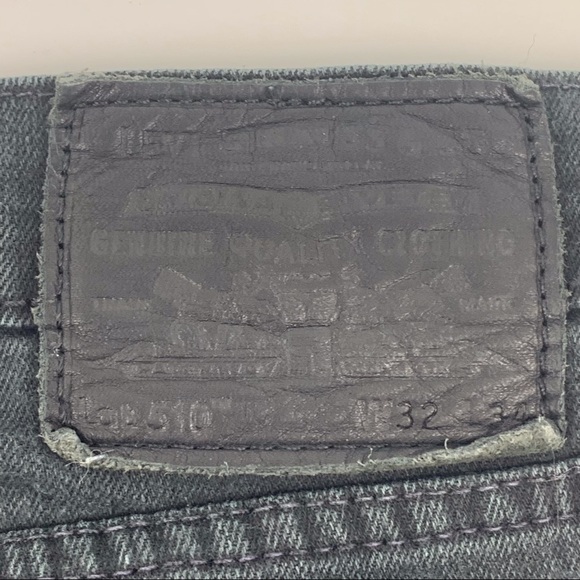 Levi's Men's 510 Skinny Fit Black Jeans, 32 x 34 - Picture 15 of 16